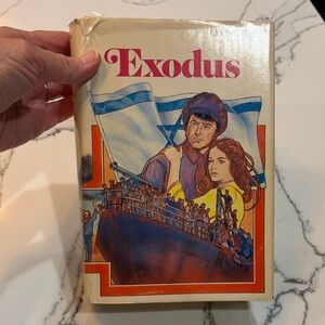 VINTAGE 1958 EXODUS By Leon Ubis.Good Condition. Hard Cover.